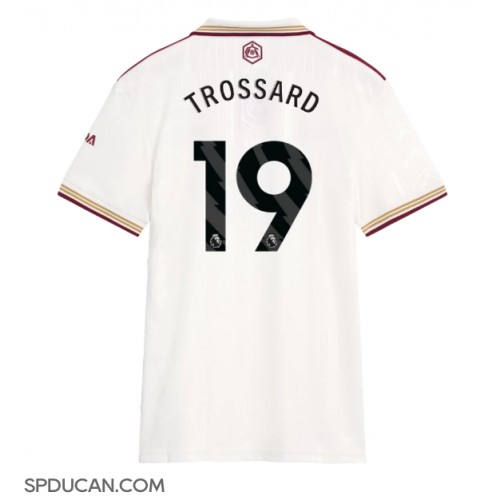 Zenski Nogometni Dres Arsenal Leandro Trossard #19 Rezervni 2025-26 Kratak Rukav